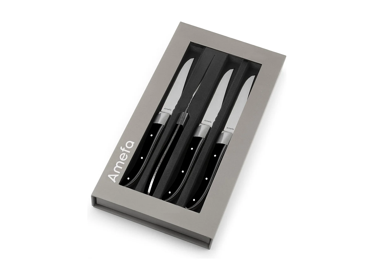 Royal Steak - Coffret 4 couteaux steak Noir