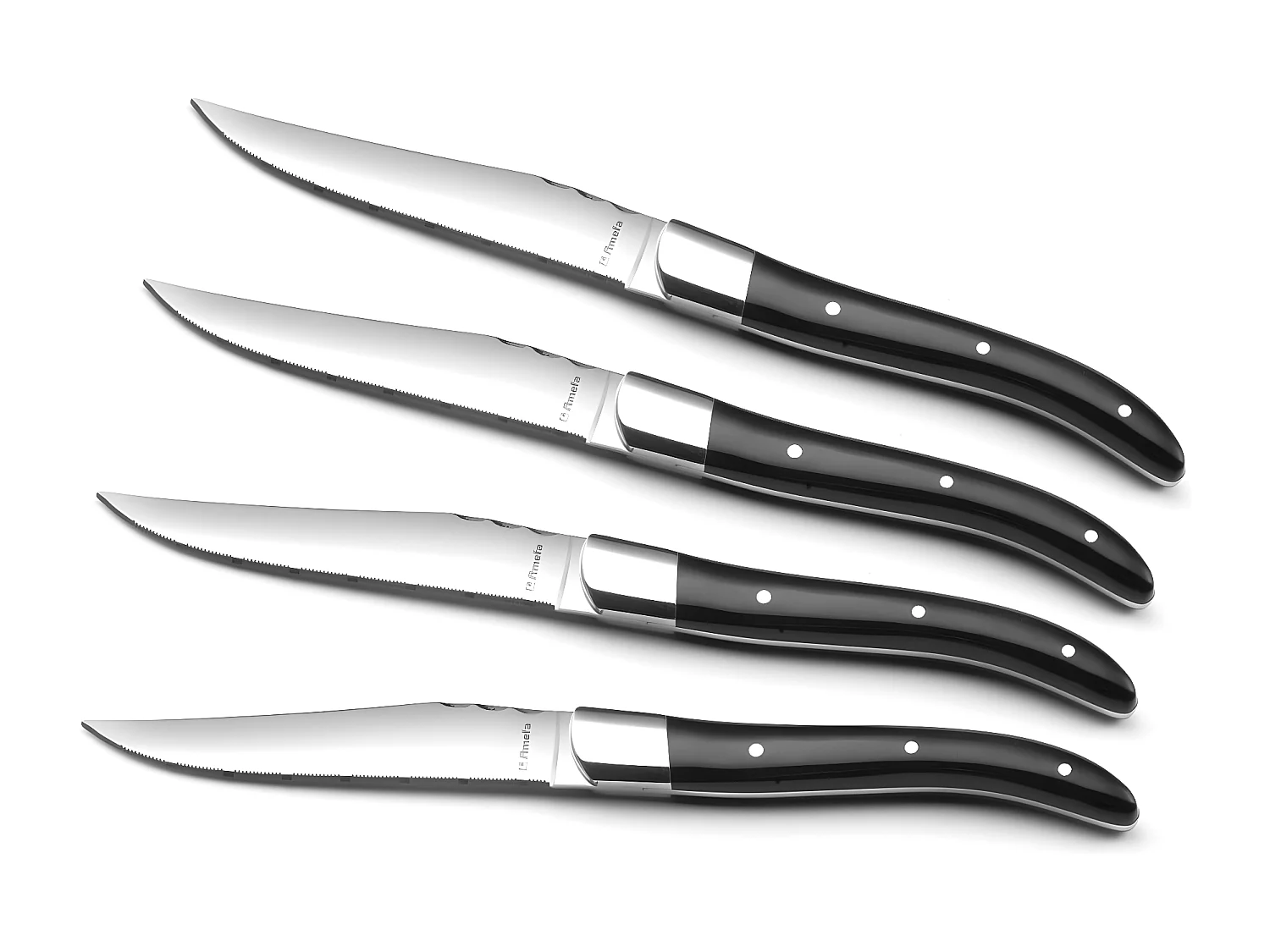 Royal Steak - Coffret 4 couteaux steak Noir