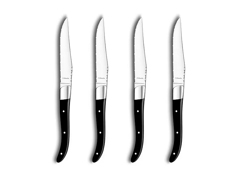 Royal Steak - Coffret 4 couteaux steak Noir