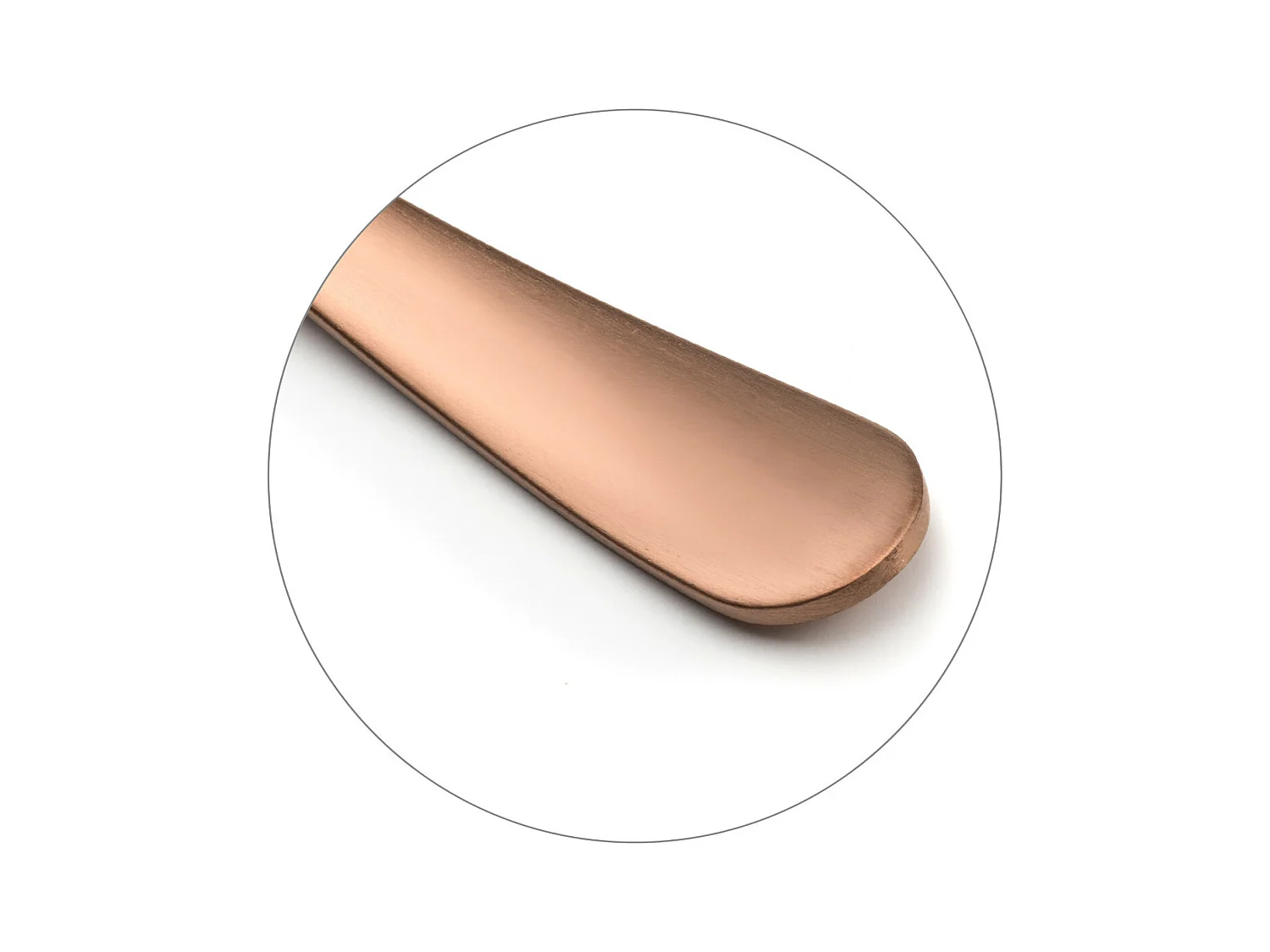 Zestaw sztućców Austin 24 elementy ze stali nierdzewnej z matową powłoką PVD w kolorze miedzi