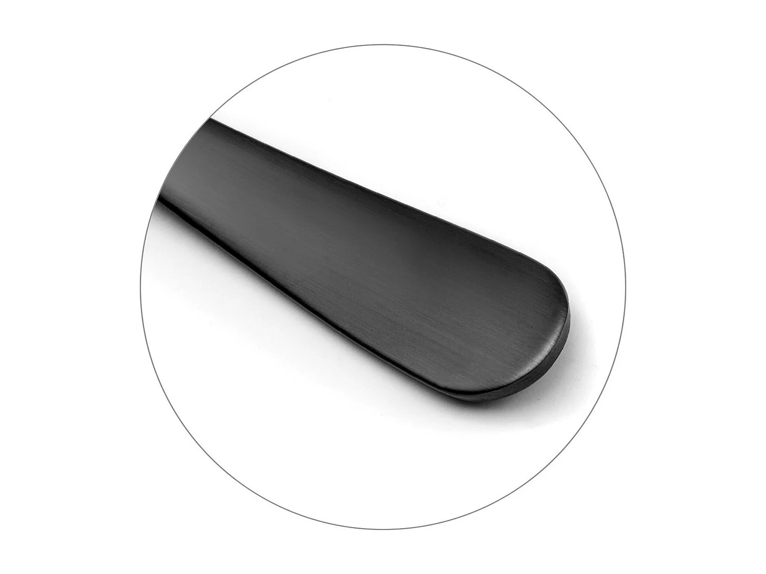 Besteckset 24-teilig Austin Noir Mat aus Edelstahl mit PVD-Finish