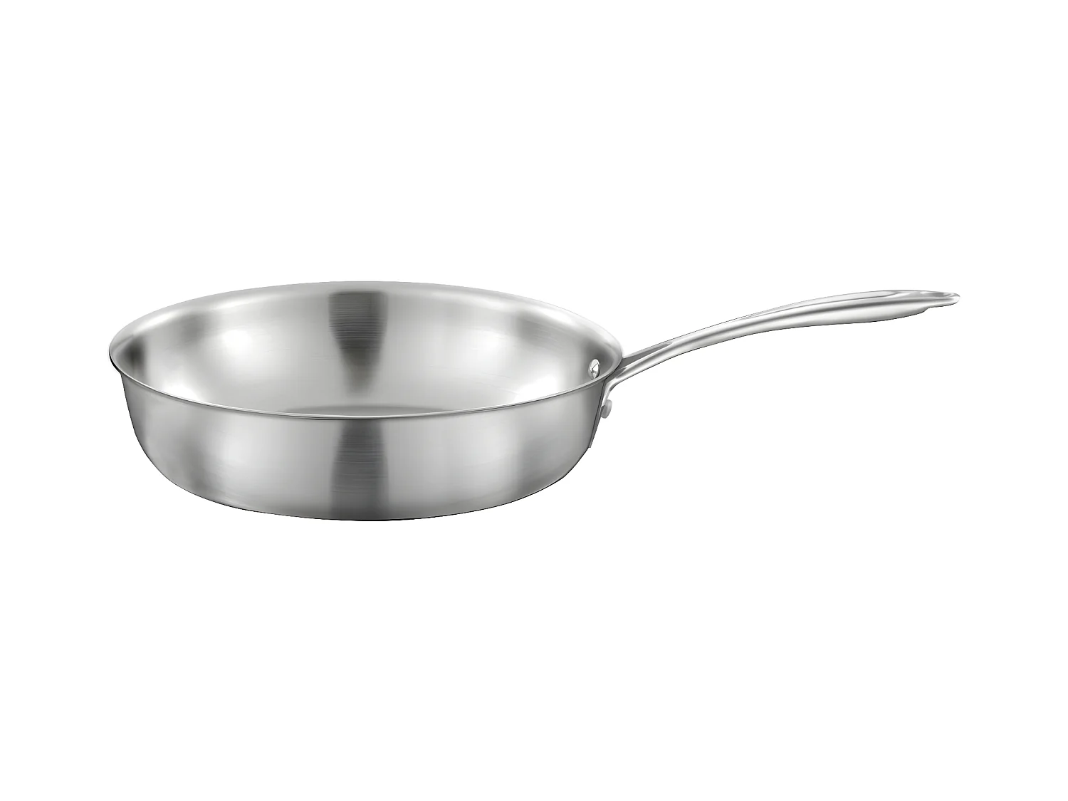 Gourmet - Sauteuse 24 cm inox triply