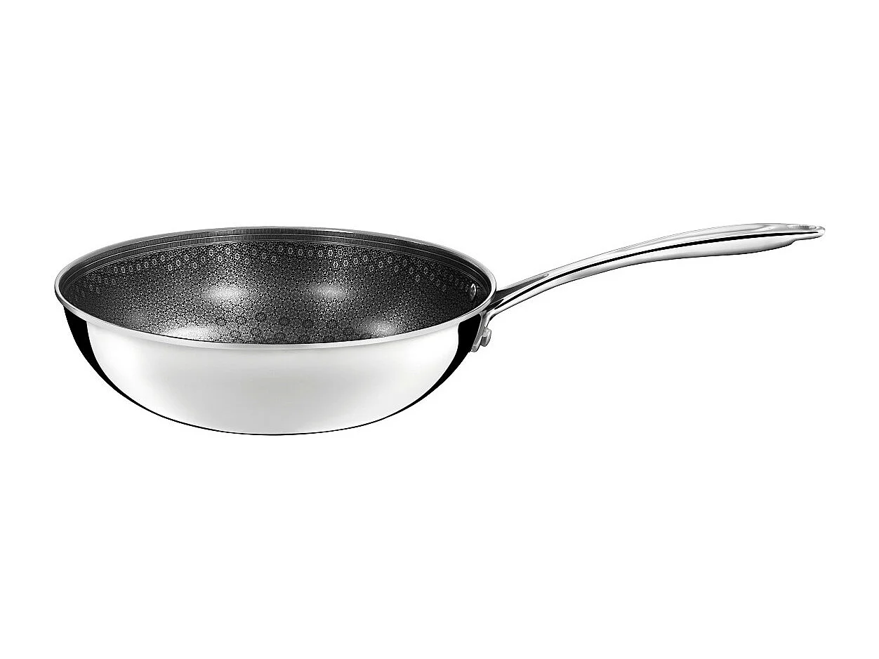 Virtuo – Wok avec revêtement nid d’abeille 24 cm