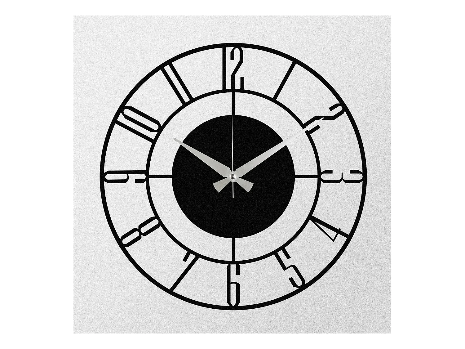 Horloge décorative basique en METAL