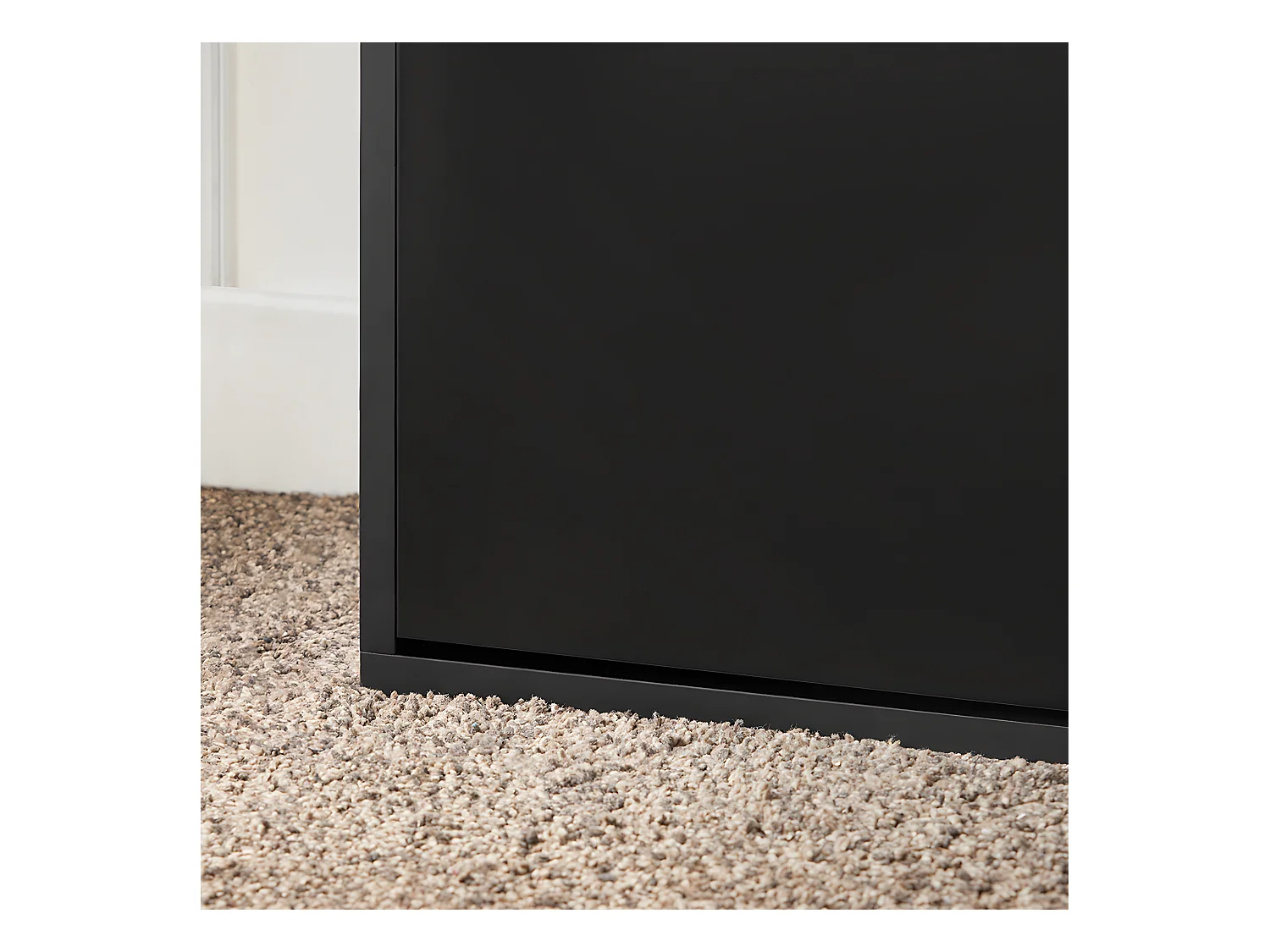 SoBuy Banc à Chaussures Meuble Chaussures Commode à Chaussures Meuble d’entrée 1 abattant avec Assise Rabattable Coussin Rembourrée – 60x30x49 cm, FSR95-SCH