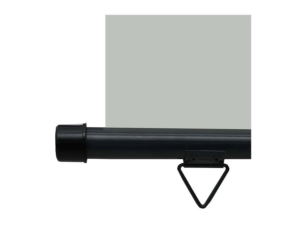 Toldo de protección lateral retráctil para terraza, jardín, terraza, balcón, protección visual, 60 x 250 cm, gris 02_0007034