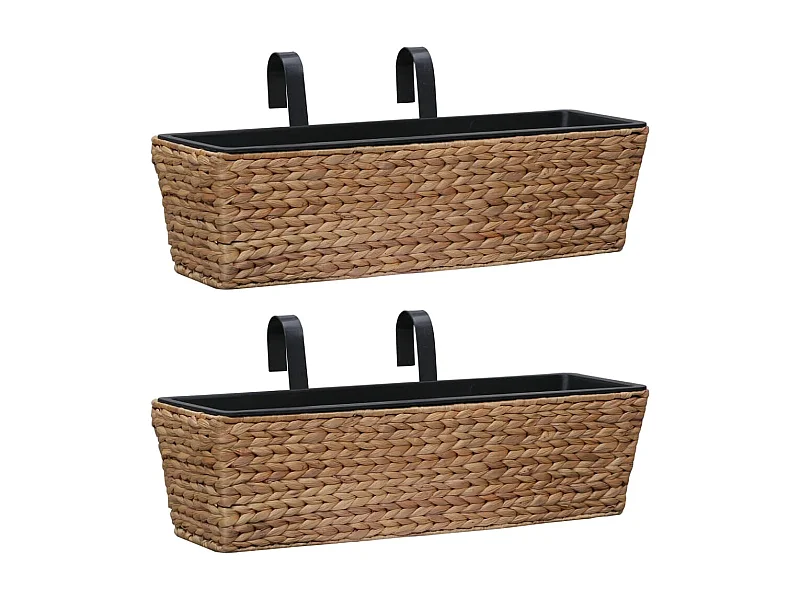 Set di 2 fioriere 60 cm giacinto d'acqua 02_0000880