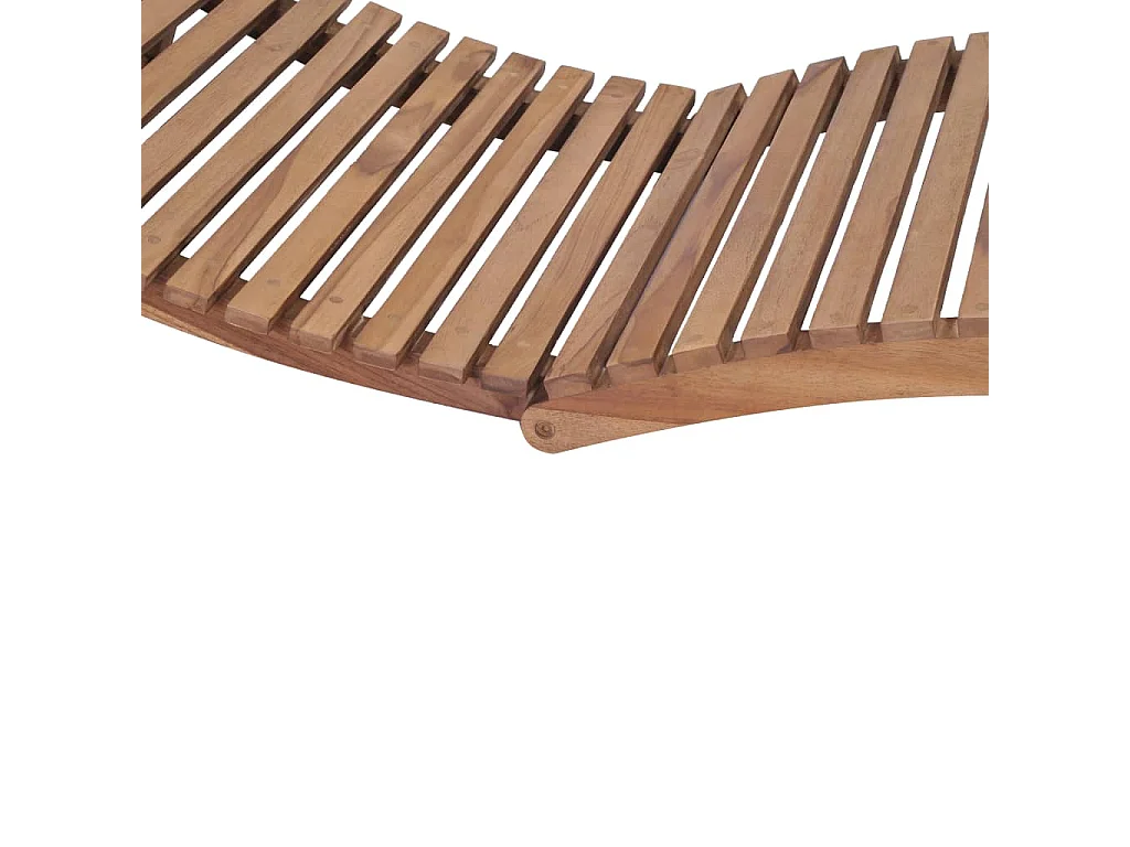 Transat chaise longue bain bois marron 175 x 50 x 55 cm 02_0012868