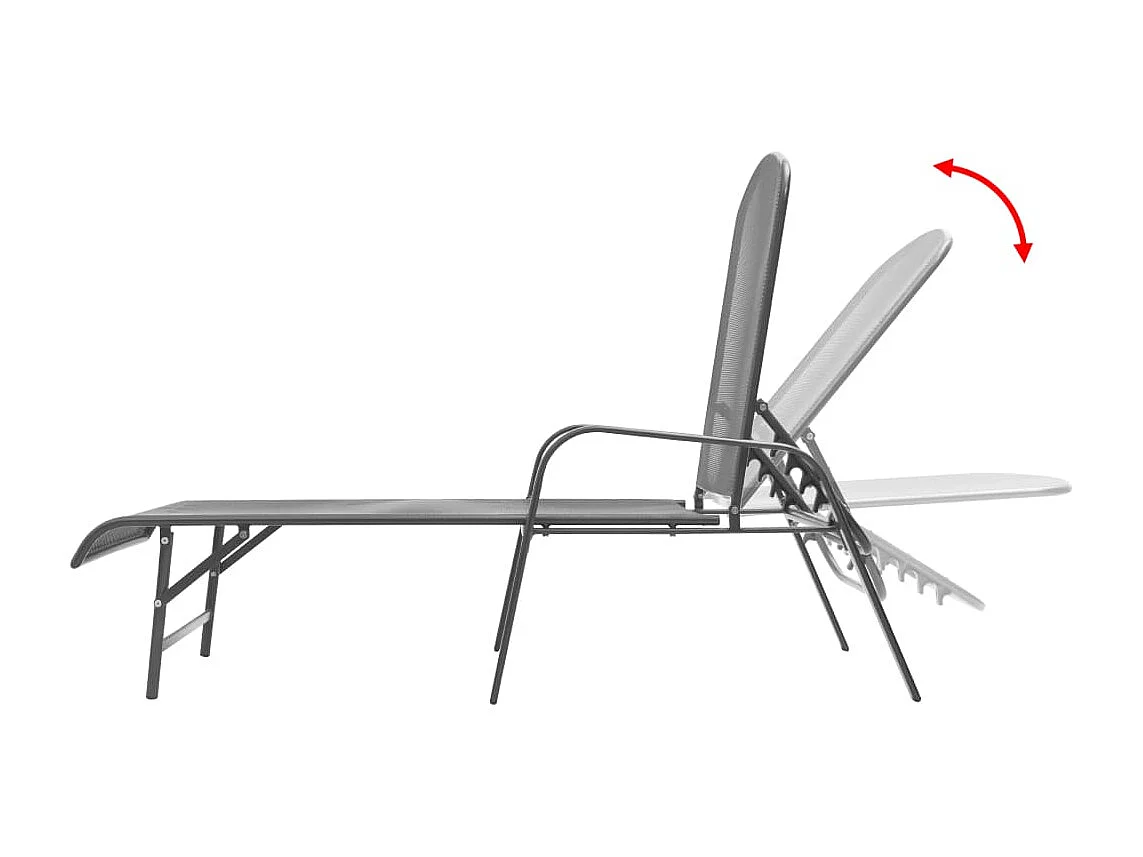 Transat chaise longue bain 154 x 66 x 34 cm 02_0012240