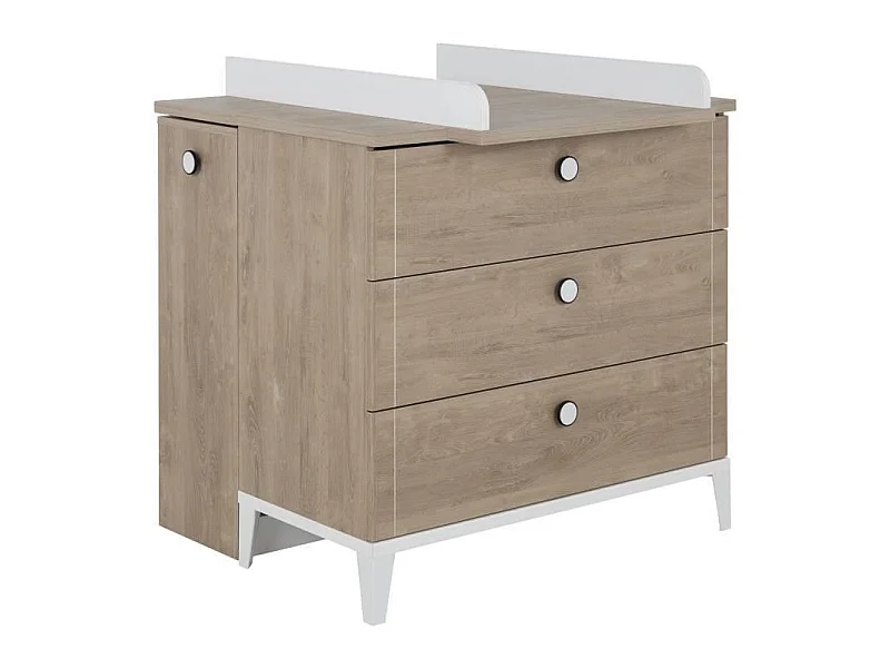 MARTIN Commode 3 tiroirs + Plan a langer MARTIN