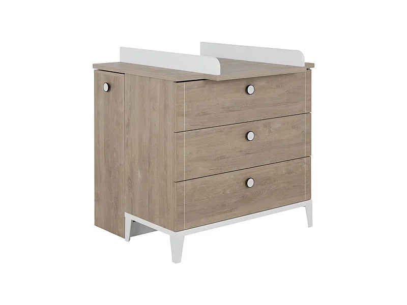 MARTIN Commode 3 tiroirs + Plan a langer MARTIN