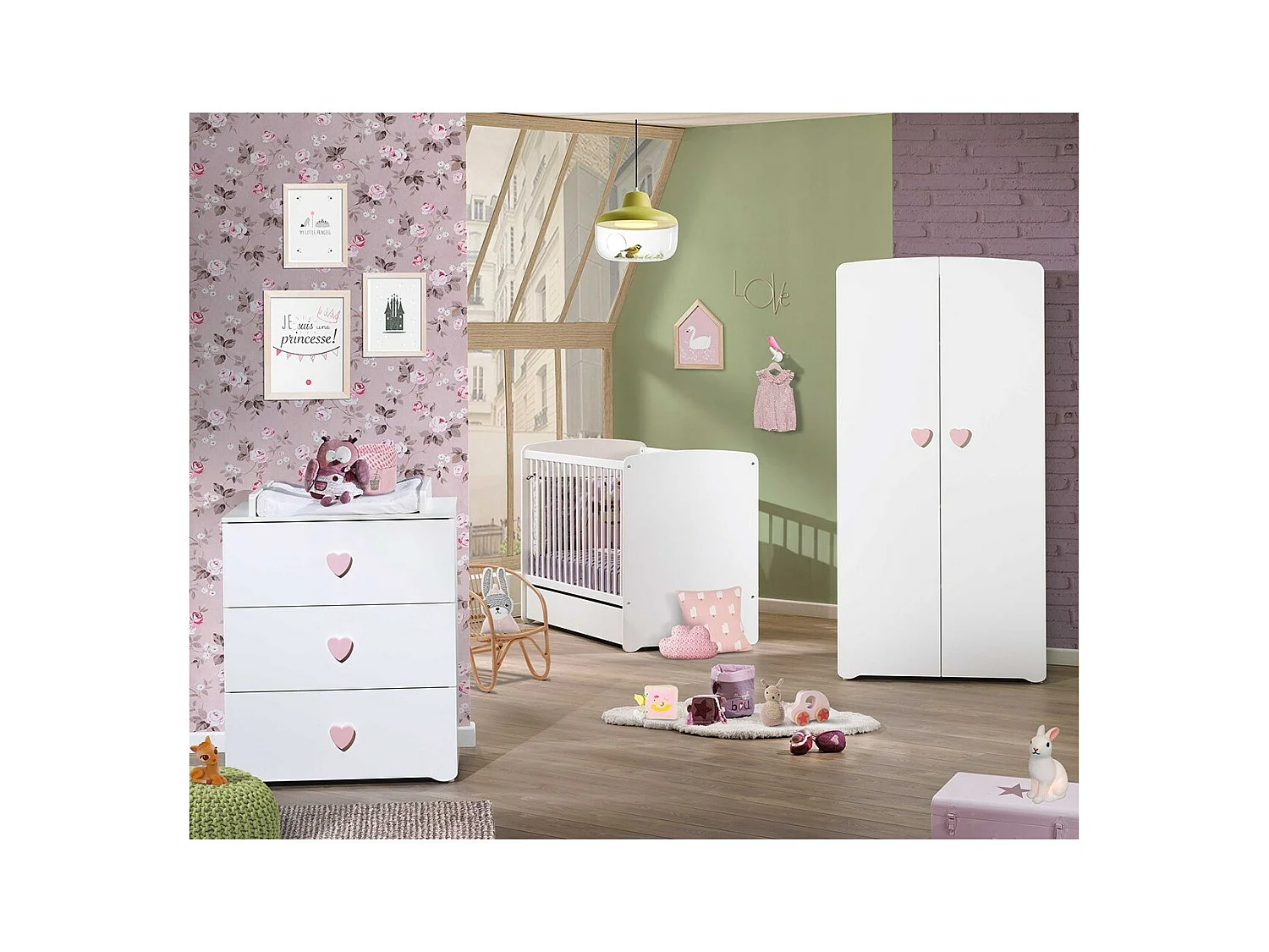 Cambiador de 3 cajones