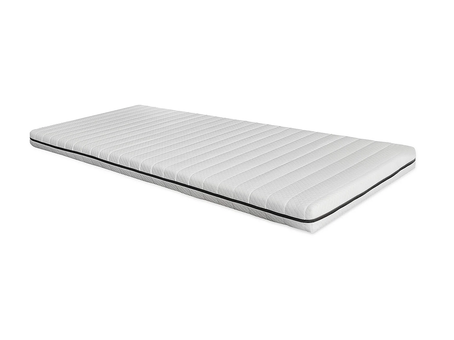 Ensemble 90 x 190 cm sommier + matelas mousse déhoussable ép.10cm - NASUS de YSMÉE