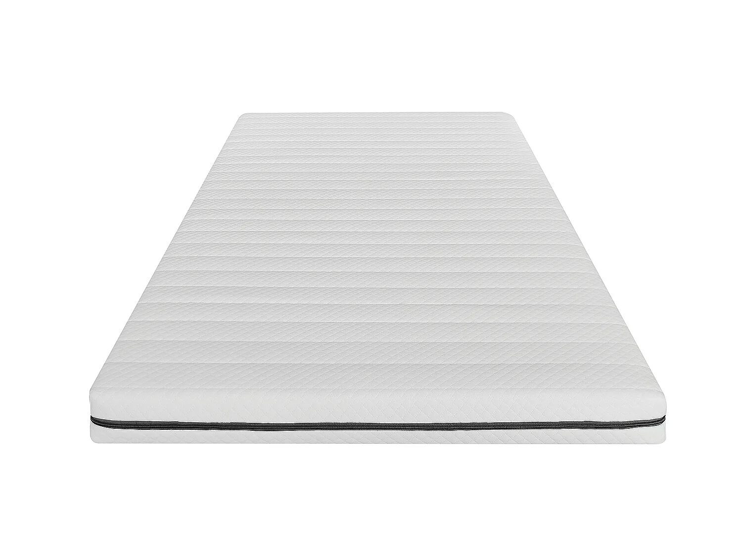 Set van lattenbodem en matras – 90 x 190 cm – Kern van schuim met afneembare tijk – 10 cm dik – NASUS van YSMÉE