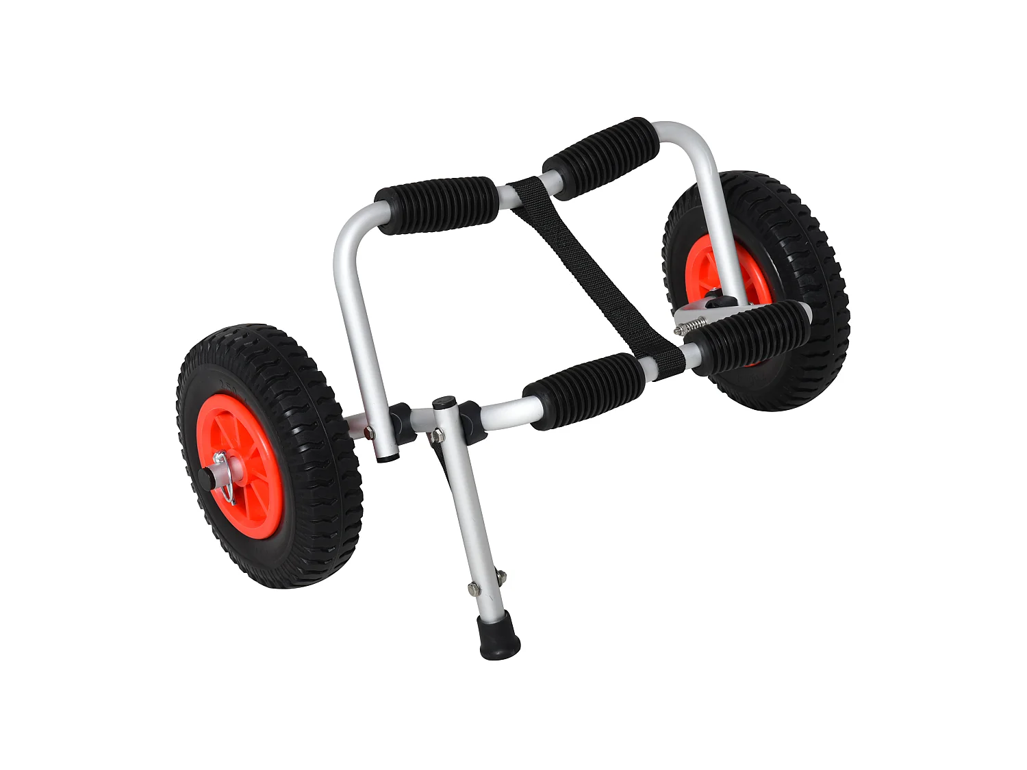 Carro de transporte para kayak plata 57.5x33x24 cm HOMCOM