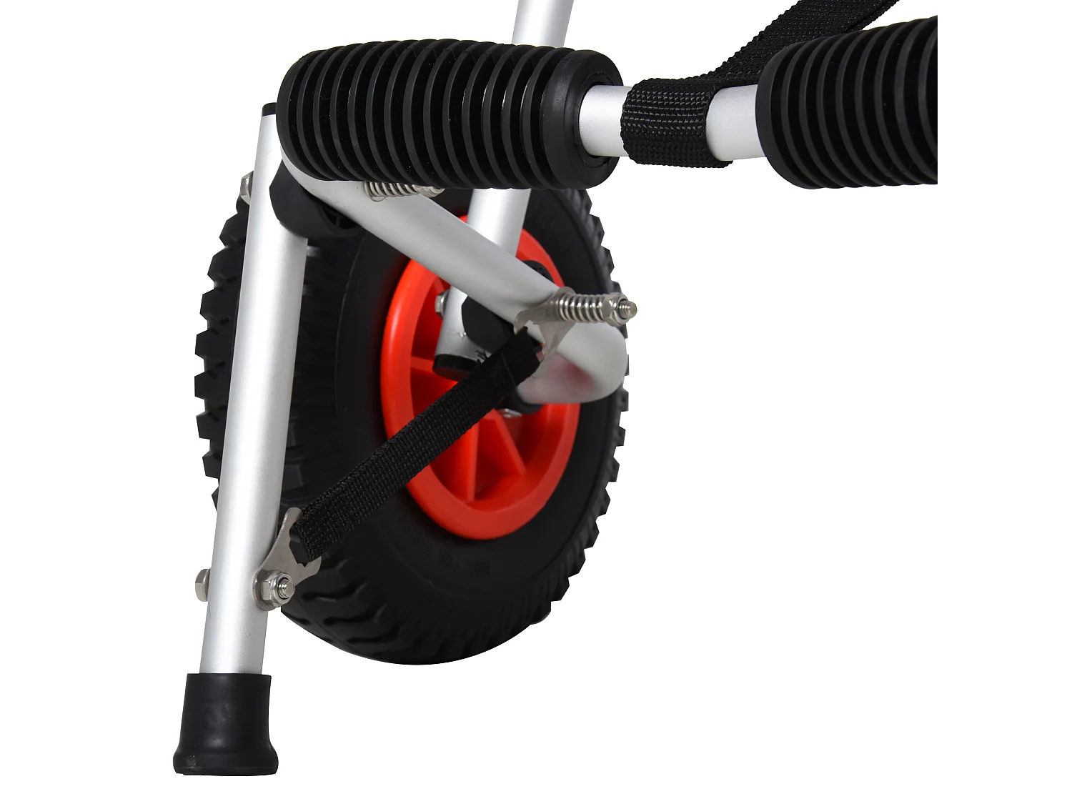 Carro de transporte para kayak plata 57.5x33x24 cm HOMCOM