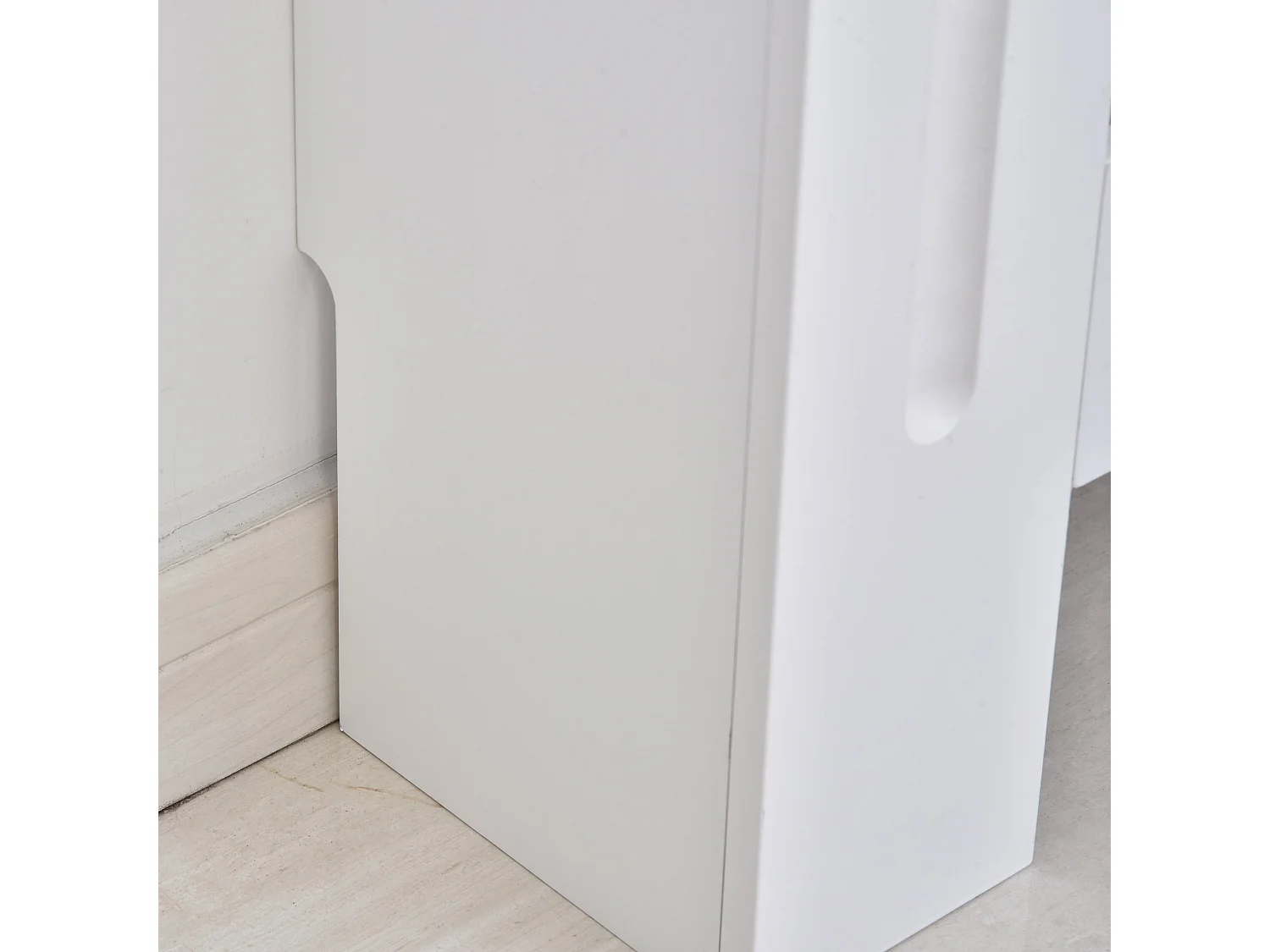 Cubierta de radiador blanco 112x19x81 cm HOMCOM