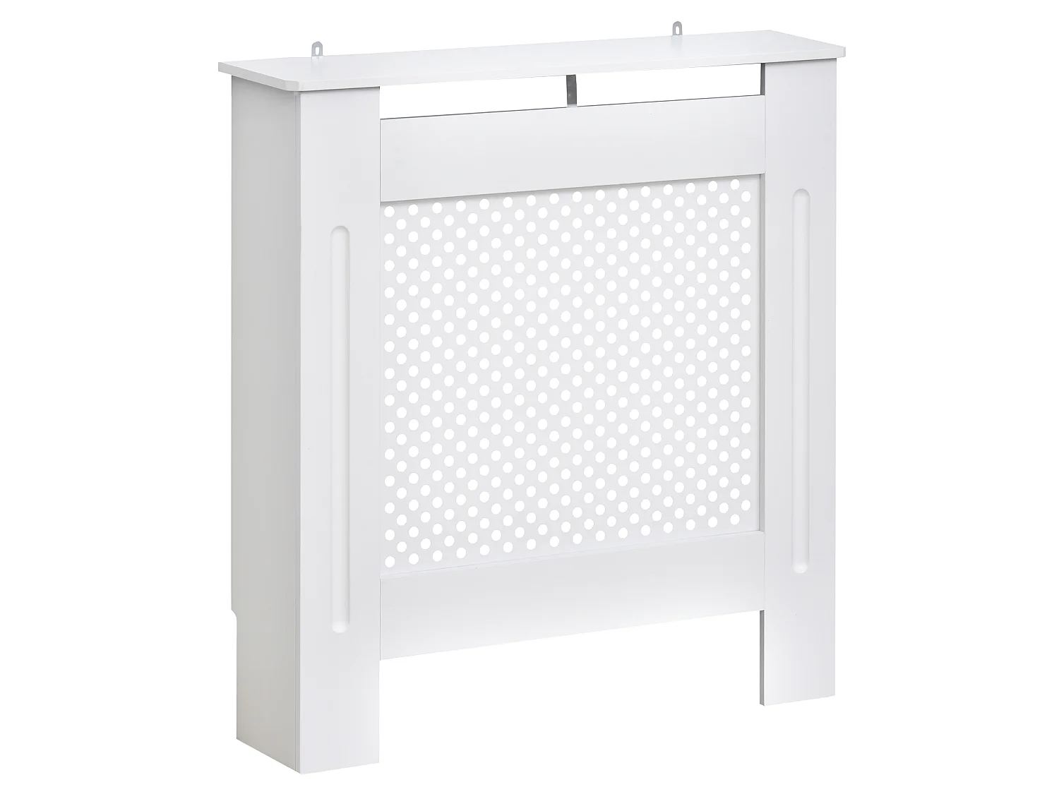 Cubierta de radiador blanco 78x19x82 cm HOMCOM