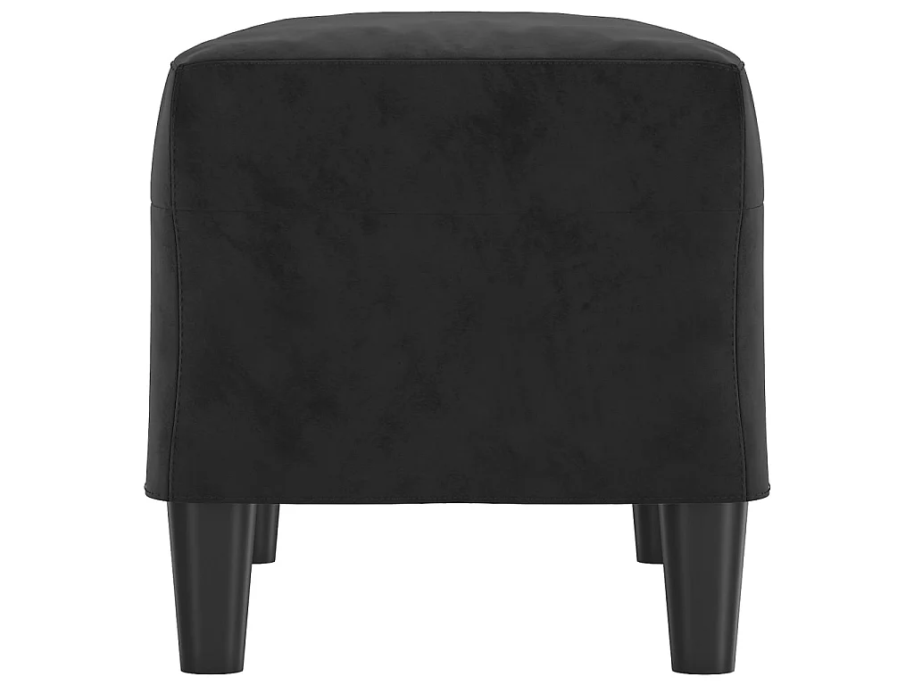 Banco 70x35x41 cm veludo preto