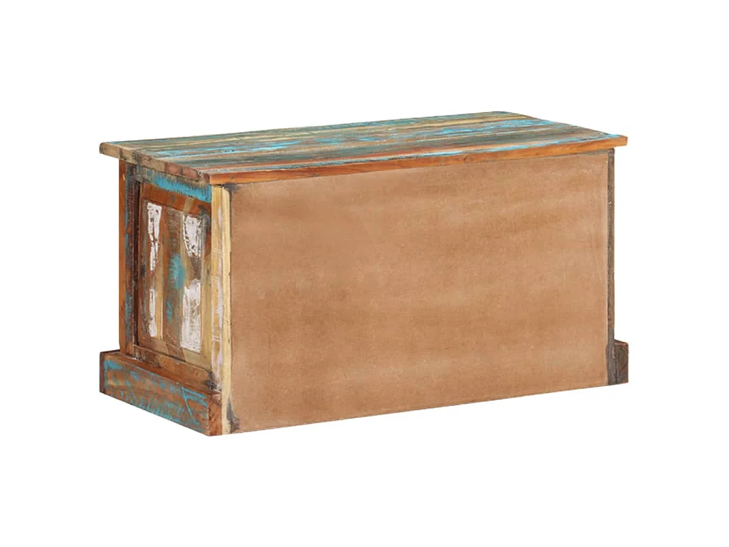 Banc de rangement de chaussures Bois de récupération