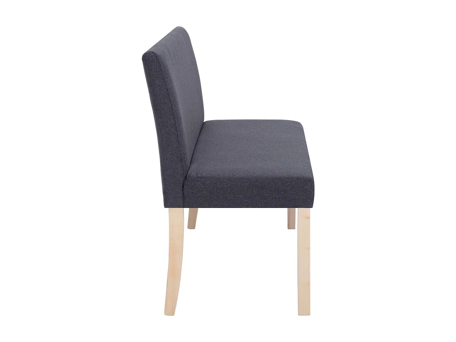 Banc 139,5 cm Gris foncé Polyester