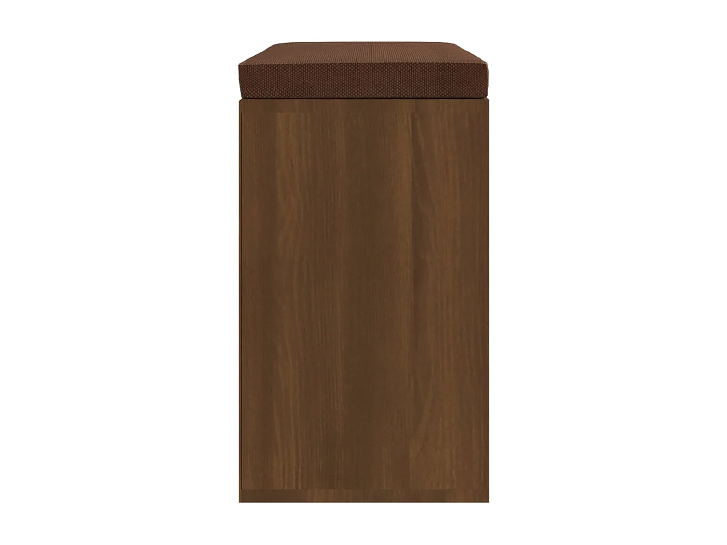 Banc à chaussures Chêne marron 103x30x48 cm Bois d'ingénierie