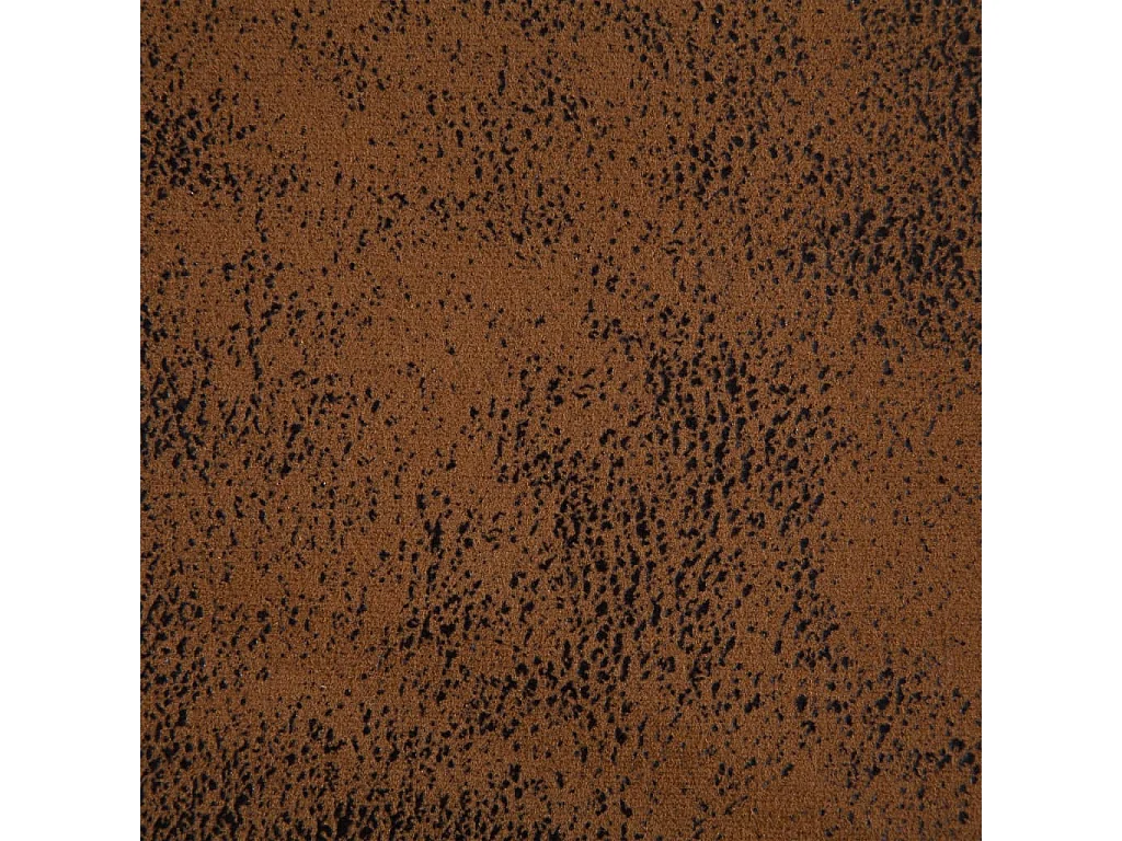 Banc 139,5 cm Marron Similicuir daim