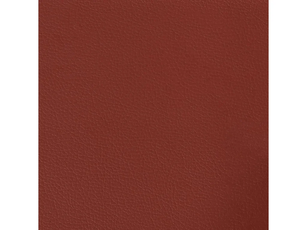 Banc Rouge bordeaux 70x35x41 cm Similicuir