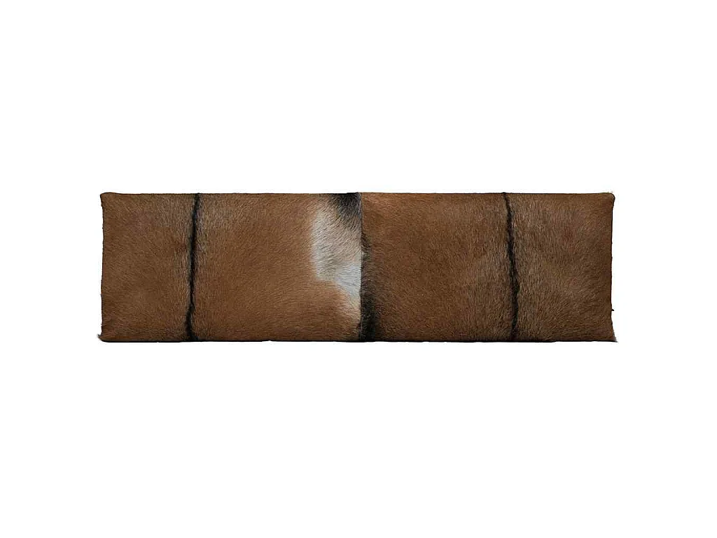 Banc cuir de chèvre Teck