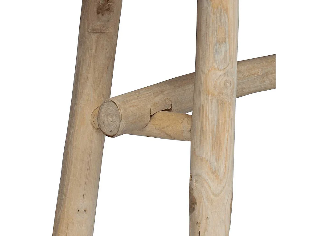 Banc cuir de chèvre Teck
