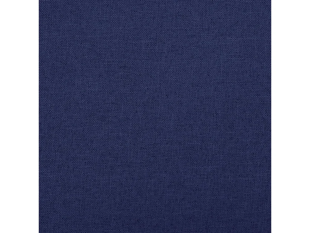 Banc de rangement pliable Bleu 76x38x38 cm Faux lin