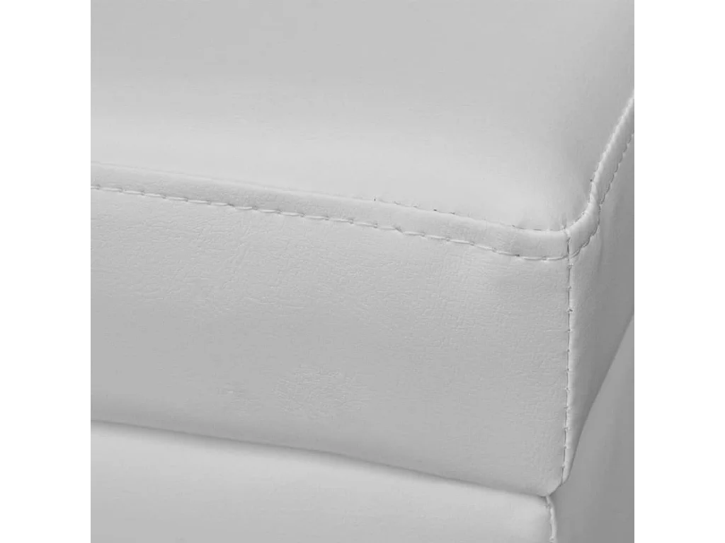 Banc long de rangement Bois Blanc