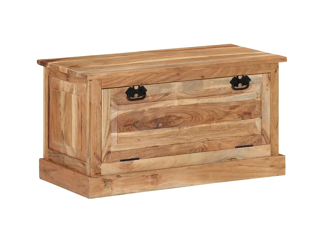 Banc de rangement de chaussures 85x40x45cm Bois d'acacia massif