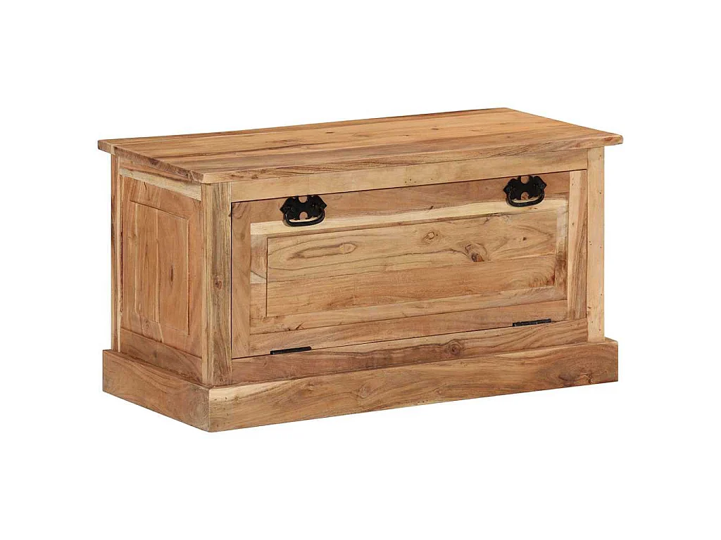 Banc de rangement de chaussures 85x40x45cm Bois d'acacia massif