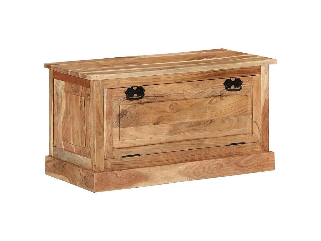 Banc de rangement de chaussures 85x40x45cm Bois d'acacia massif