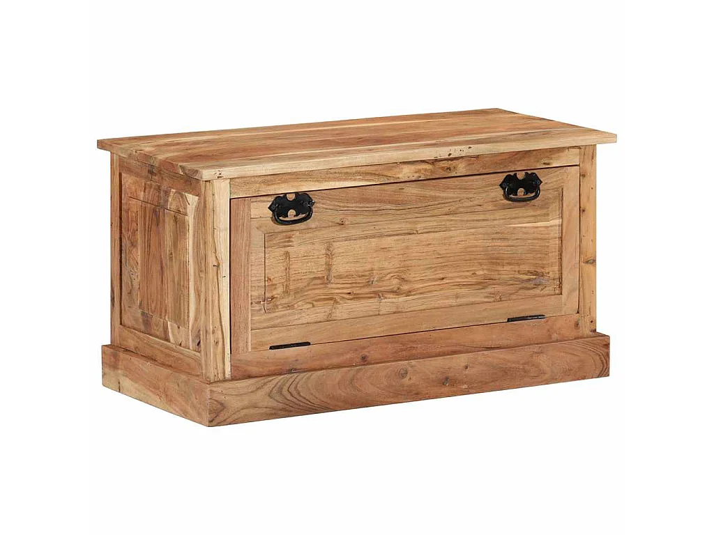 Banc de rangement de chaussures 85x40x45cm Bois d'acacia massif