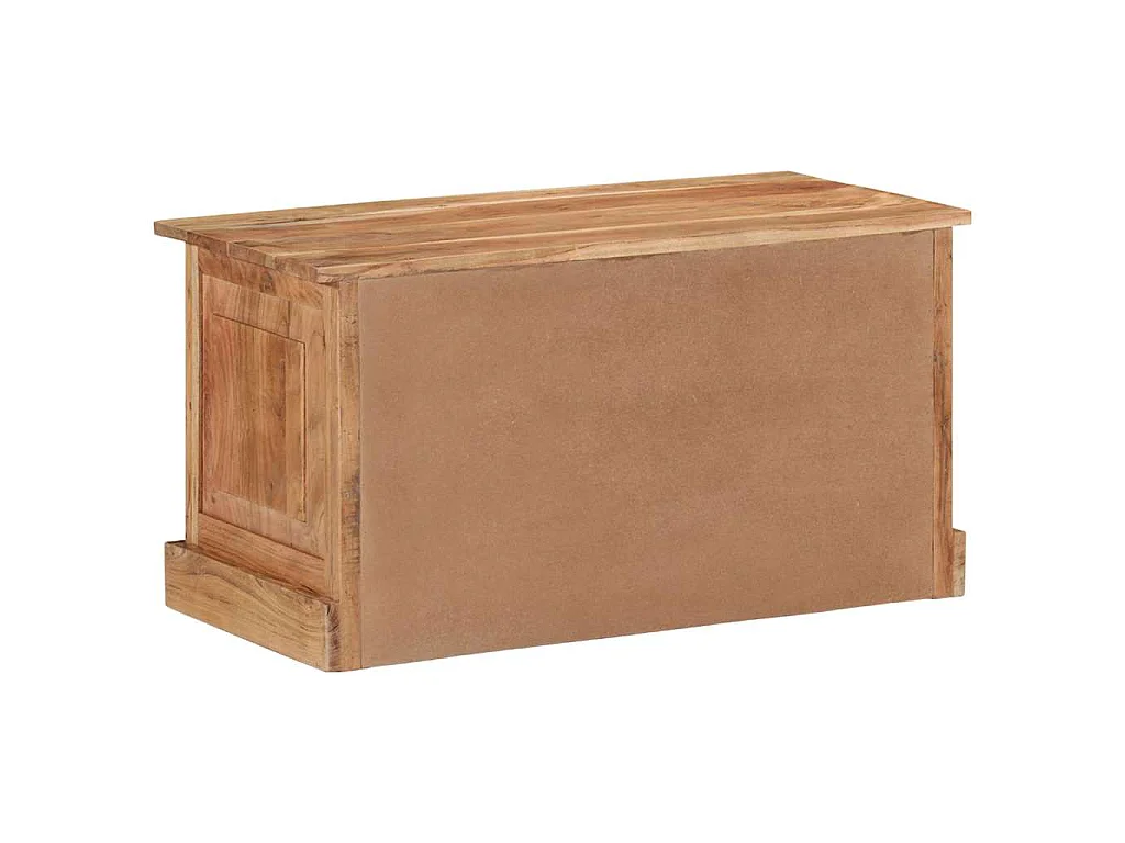 Banc de rangement de chaussures 85x40x45cm Bois d'acacia massif