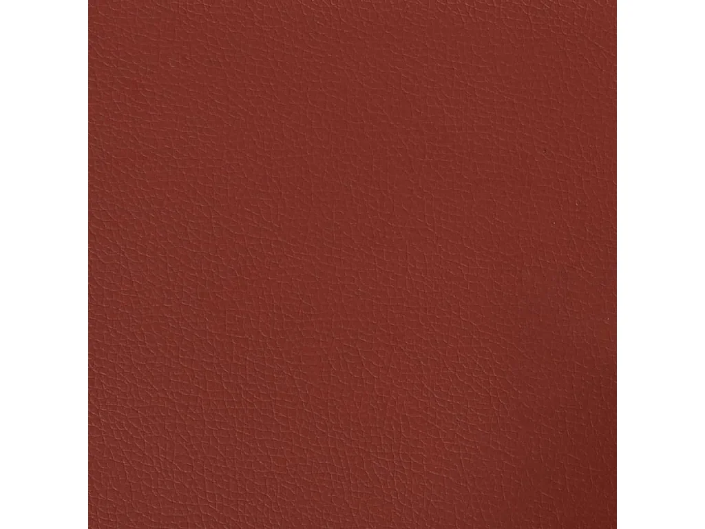 Banc Rouge bordeaux 100x35x41 cm Similicuir