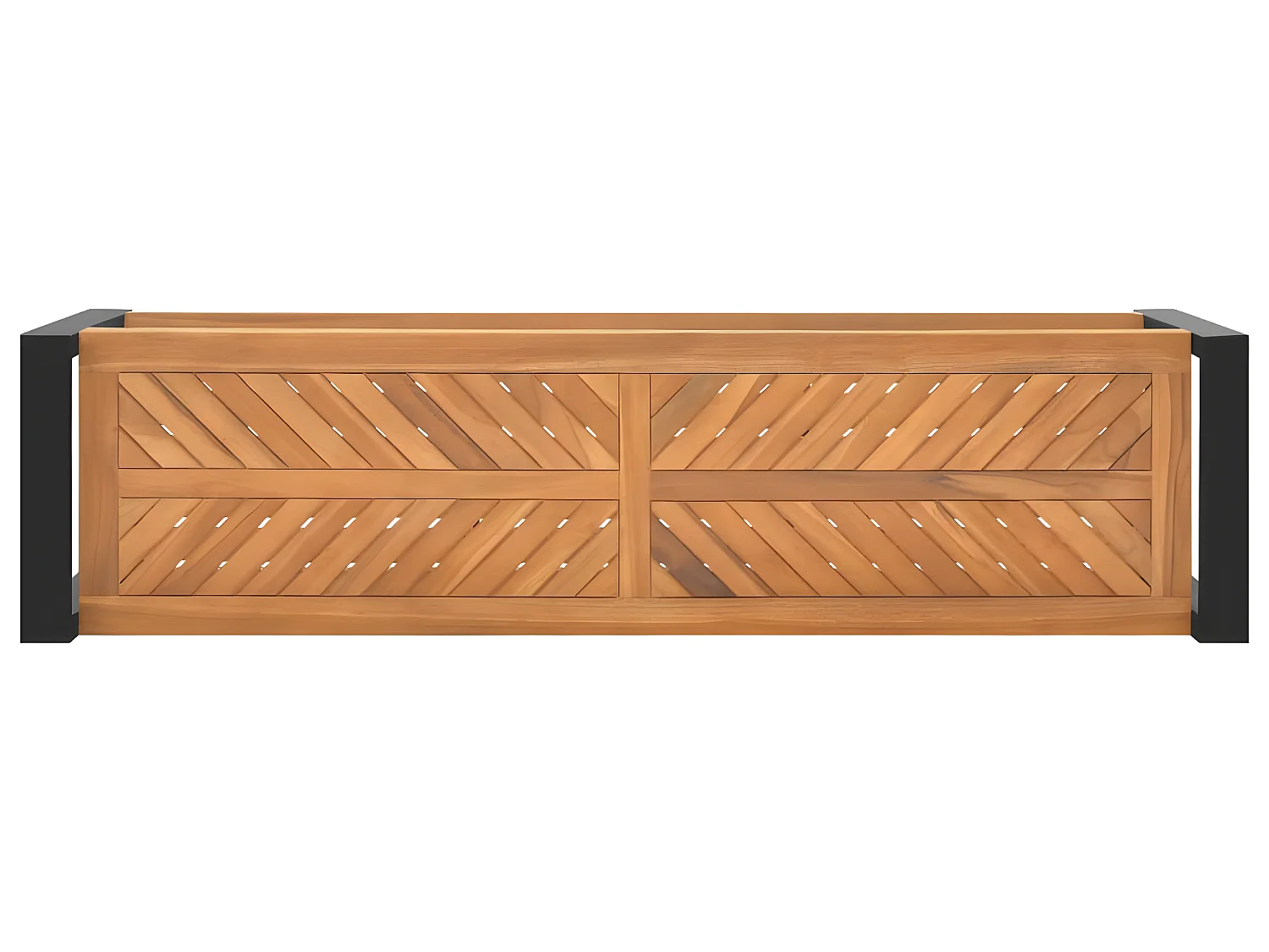 Banc 120 cm Bois de teck solide