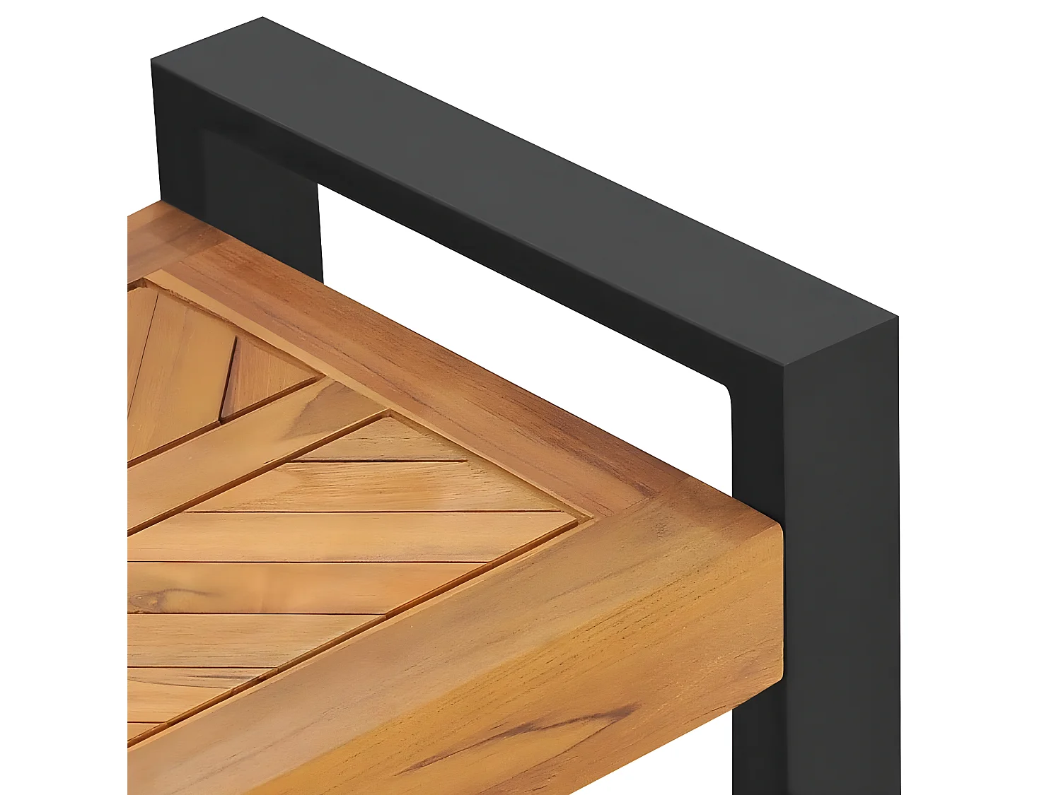 Banc 120 cm Bois de teck solide