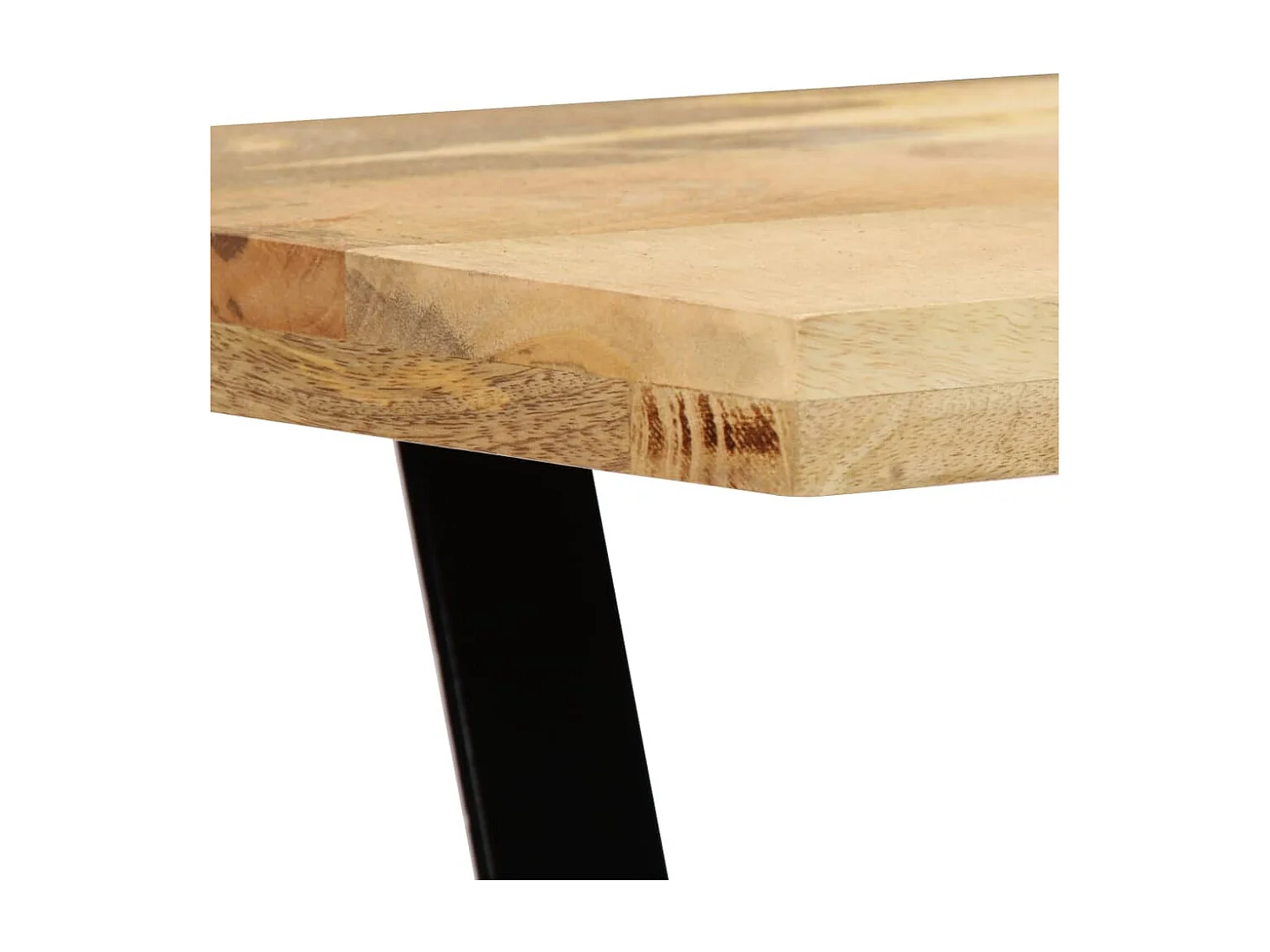 Sitzbank 110 cm Massivholz Mango