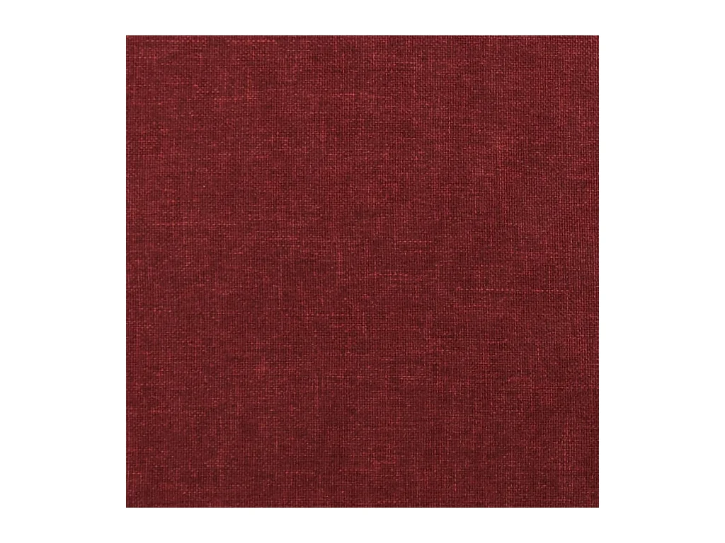Banc Rouge bordeaux 100x35x41 cm Tissu