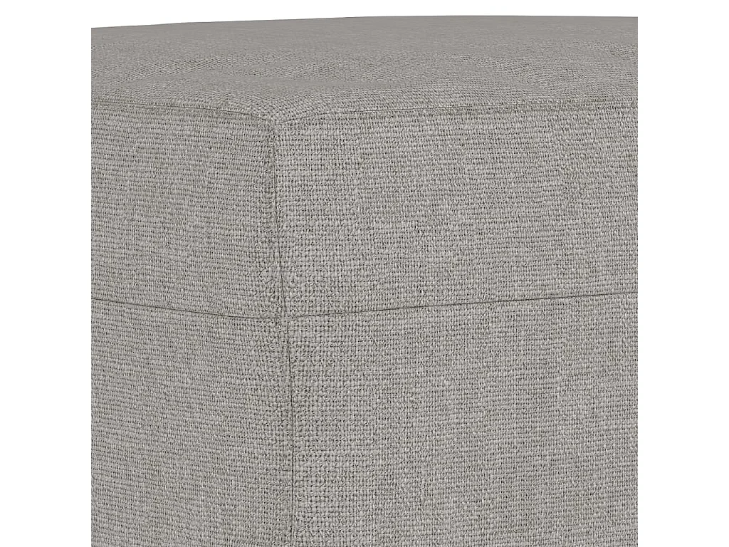 Sitzbank Hellgrau 70x35x41 cm Stoff