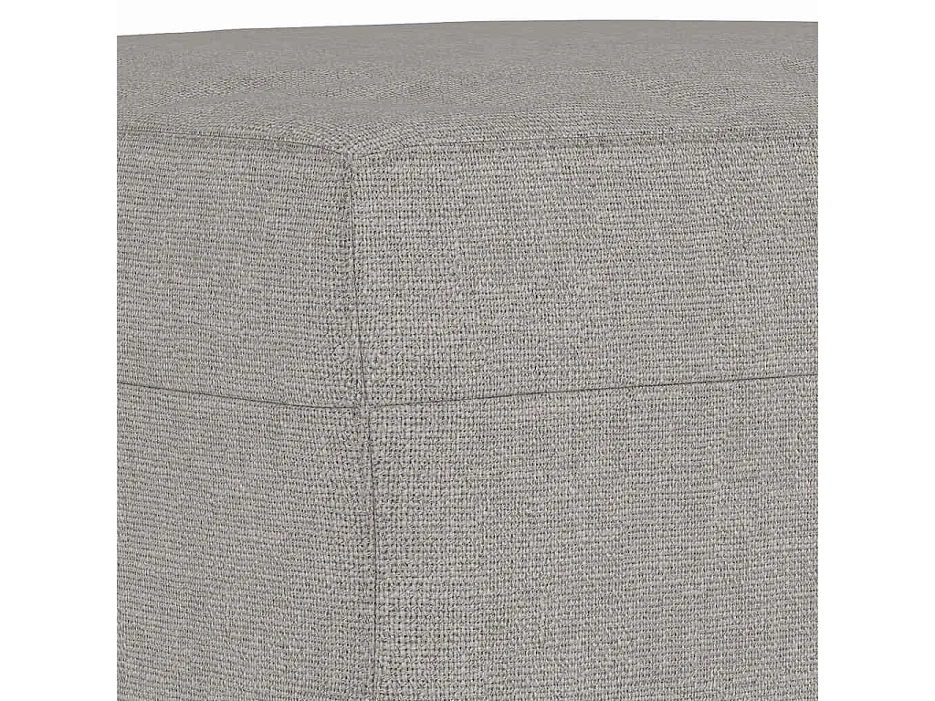 Banc Gris clair 70x35x41 cm Tissu