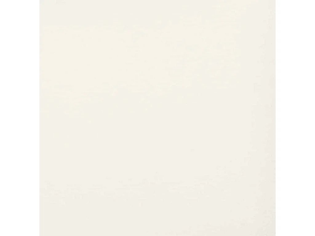 Bankje 100x35x41 cm kunstleer crèmekleurig
