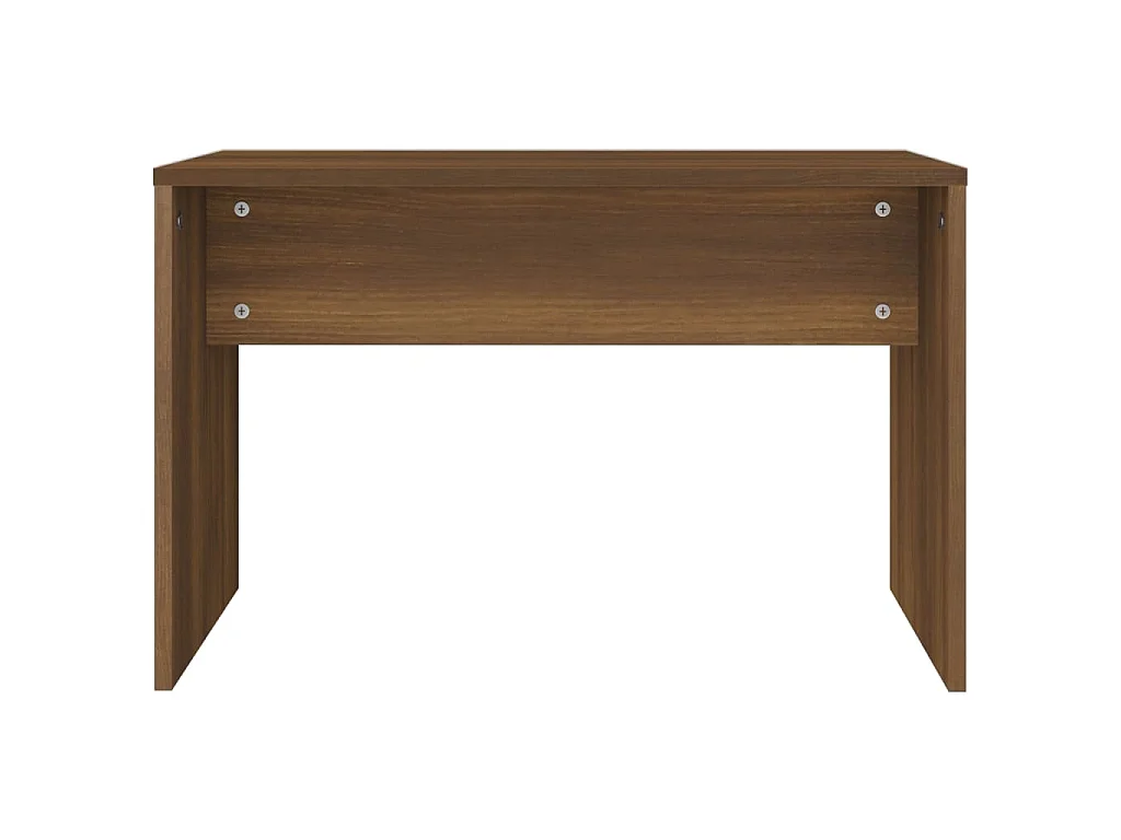 Tabouret de toilette Chêne marron 70x35x45 cm Bois d'ingénierie