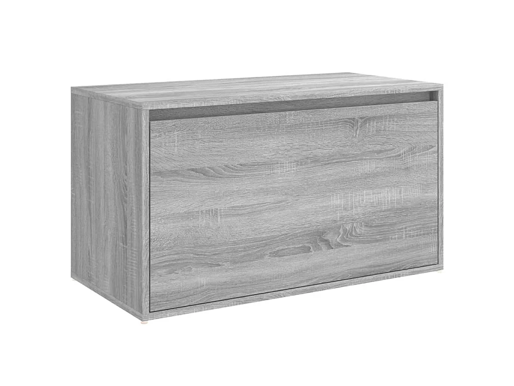 Banco corredor 80x40x45 cm derivados de madeira cinzento sonoma