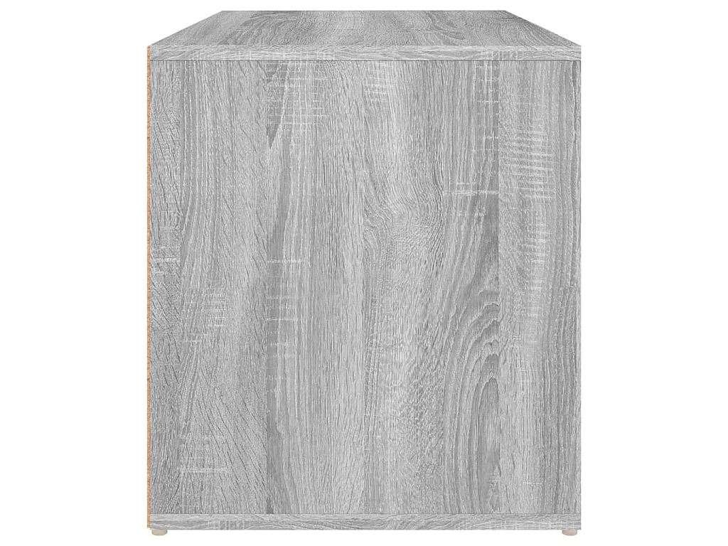 Banc d'entrée 80x40x45 cm Sonoma gris Bois d'ingénierie