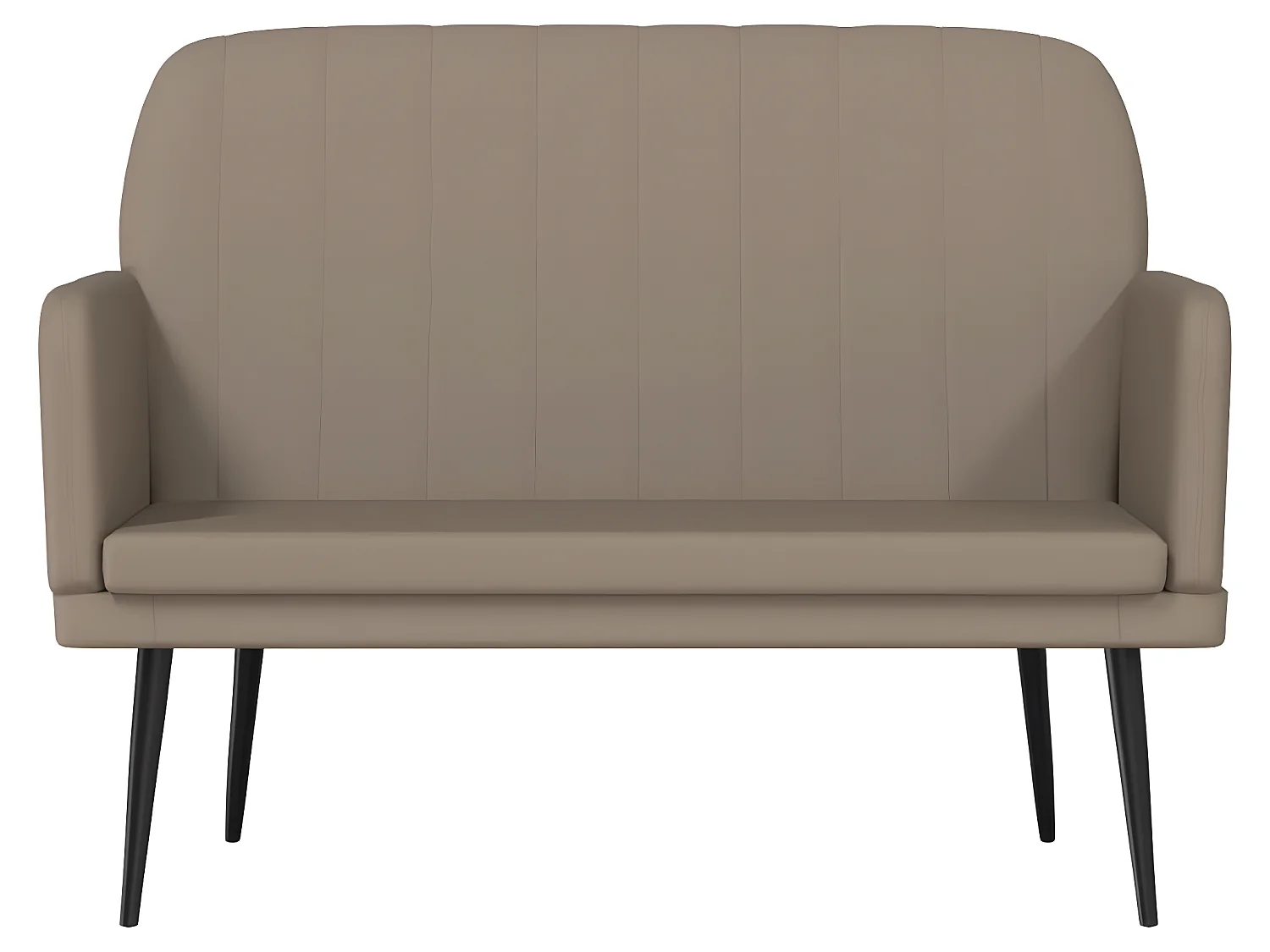 Banc Cappuccino 107x80x81 cm Similicuir
