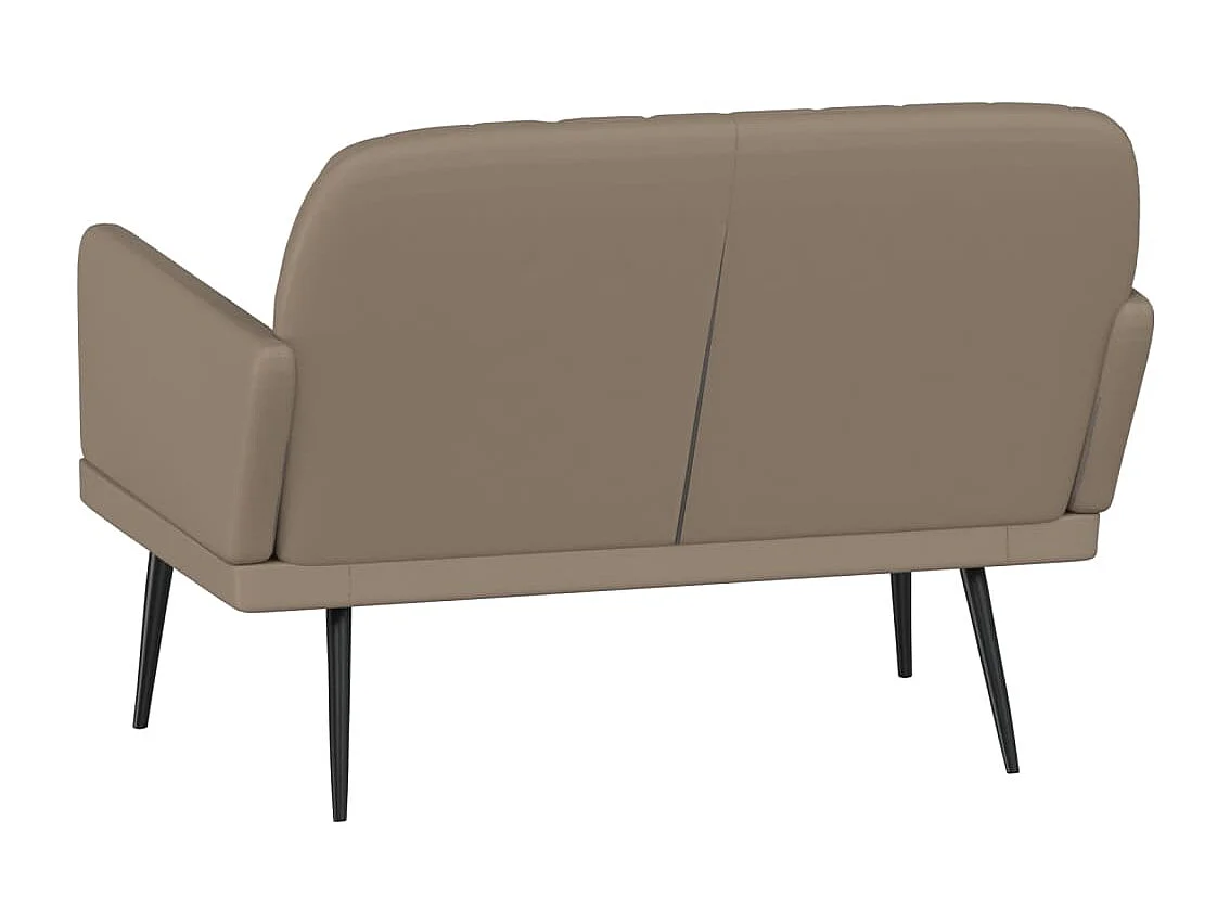 Banc Cappuccino 107x80x81 cm Similicuir